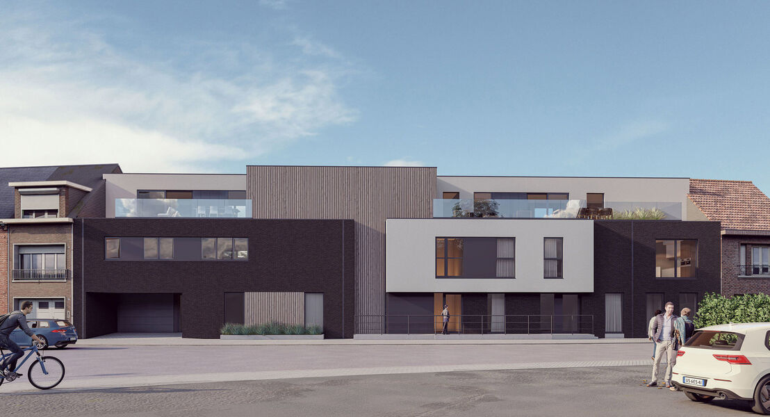 Gelijkvloerse verd. + tuin te huur in Opwijk