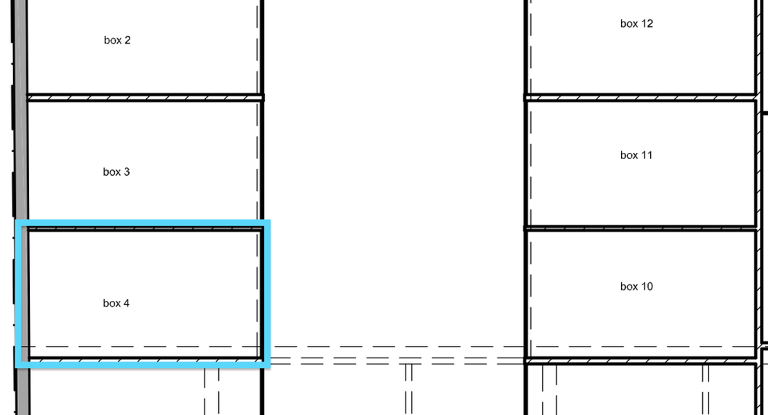 Gesloten garagebox te huur in Opwijk