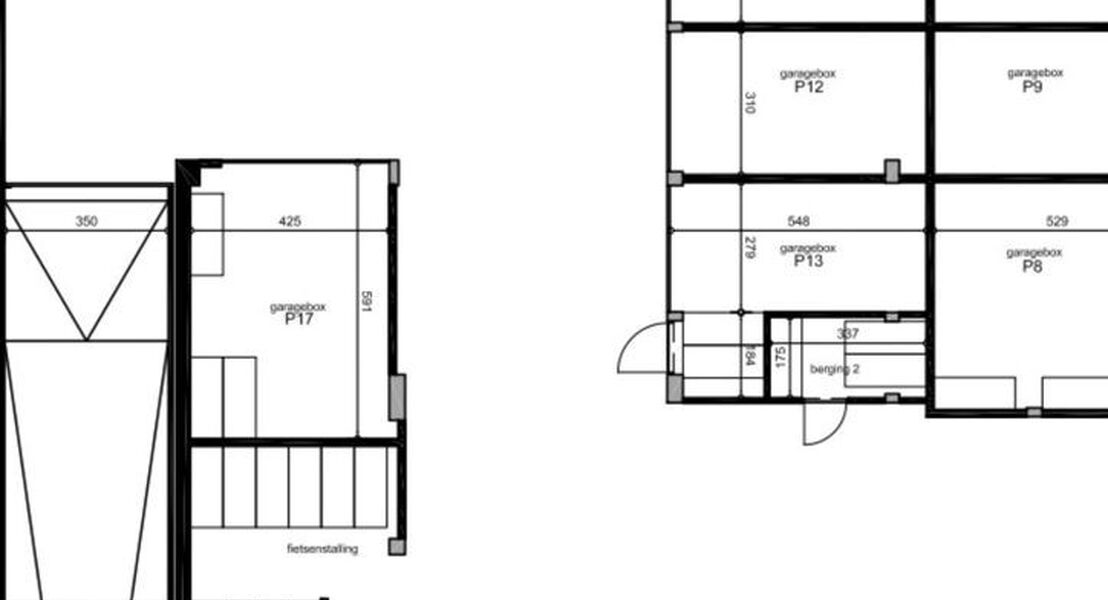 Gesloten garagebox te huur in Opwijk
