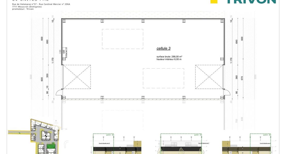 Kmo-unit te koop in Mouscron Dottignies