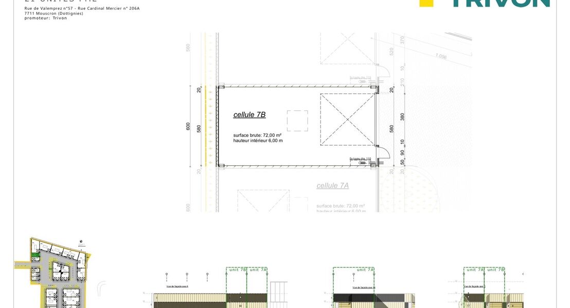 Kmo-unit te koop in Mouscron Dottignies