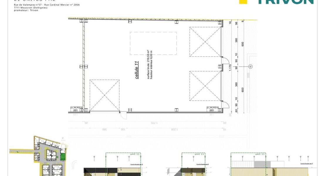 Kmo-unit te koop in Mouscron Dottignies