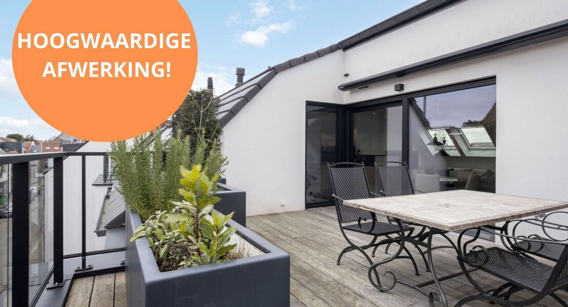 Penthouse te koop in Opwijk